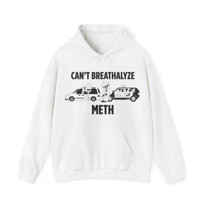 Breathalyze White Hoodie