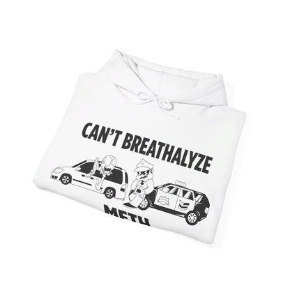 Breathalyze White Hoodie