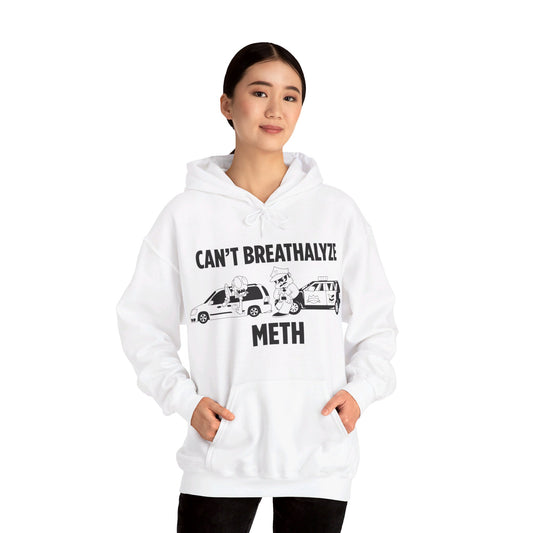 Breathalyze White Hoodie