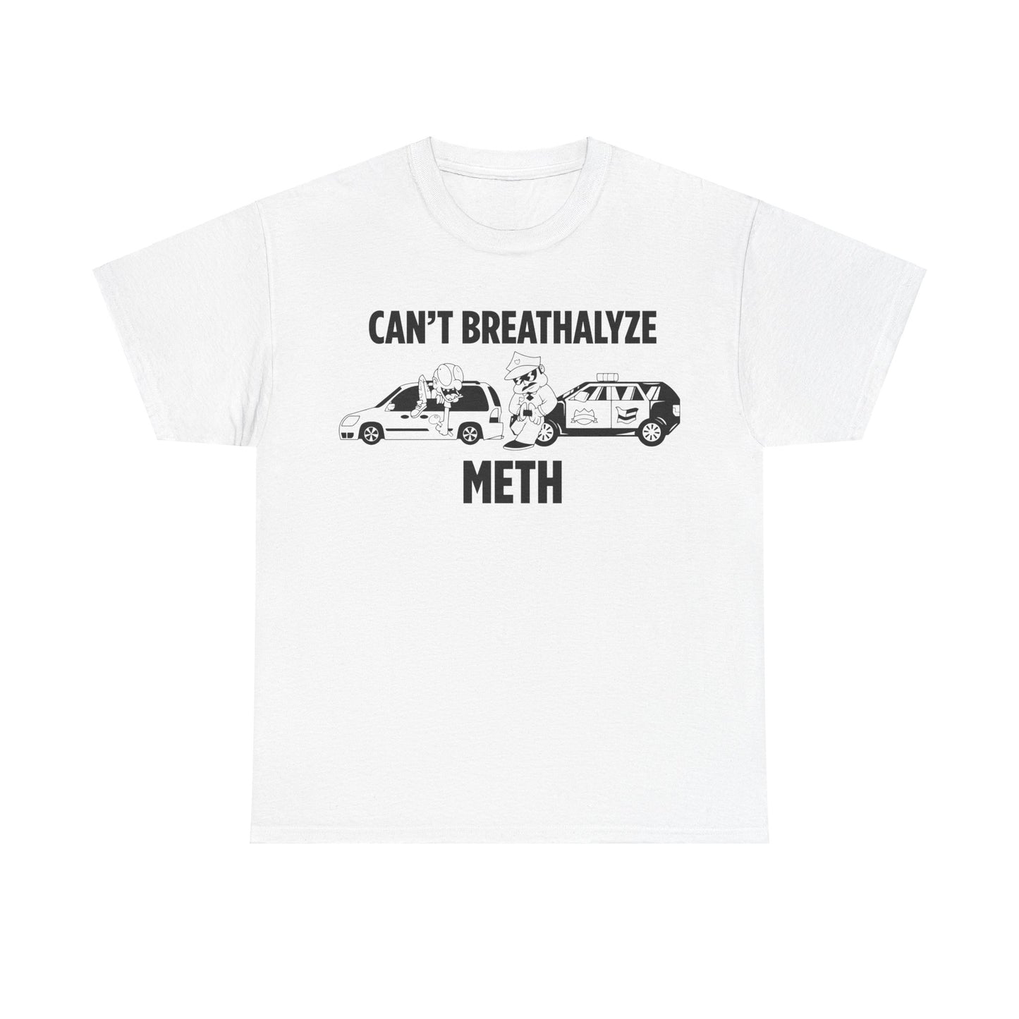 Breathalyze White Tee