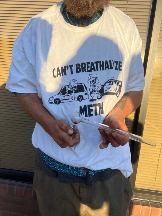 Breathalyze White Tee