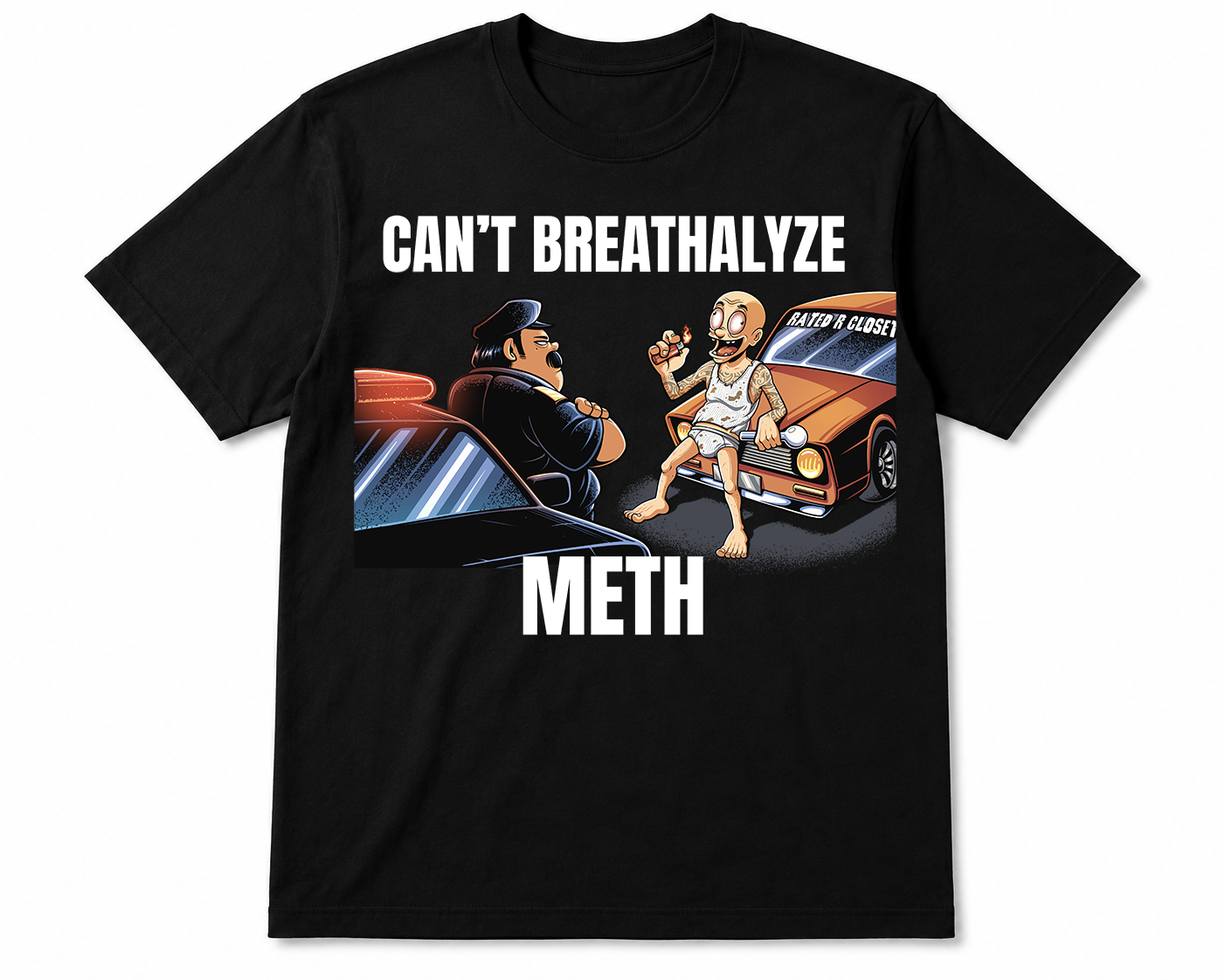 Can't Breathalyze Meth Designs